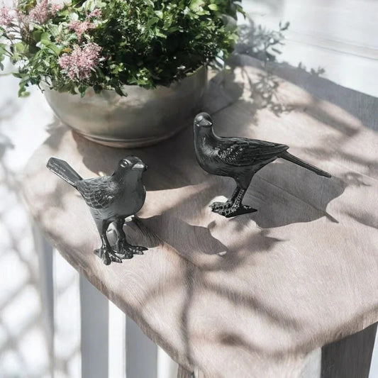 Bird Cast Iron Ornament Decoration - The Renmy Store Homewares & Gifts