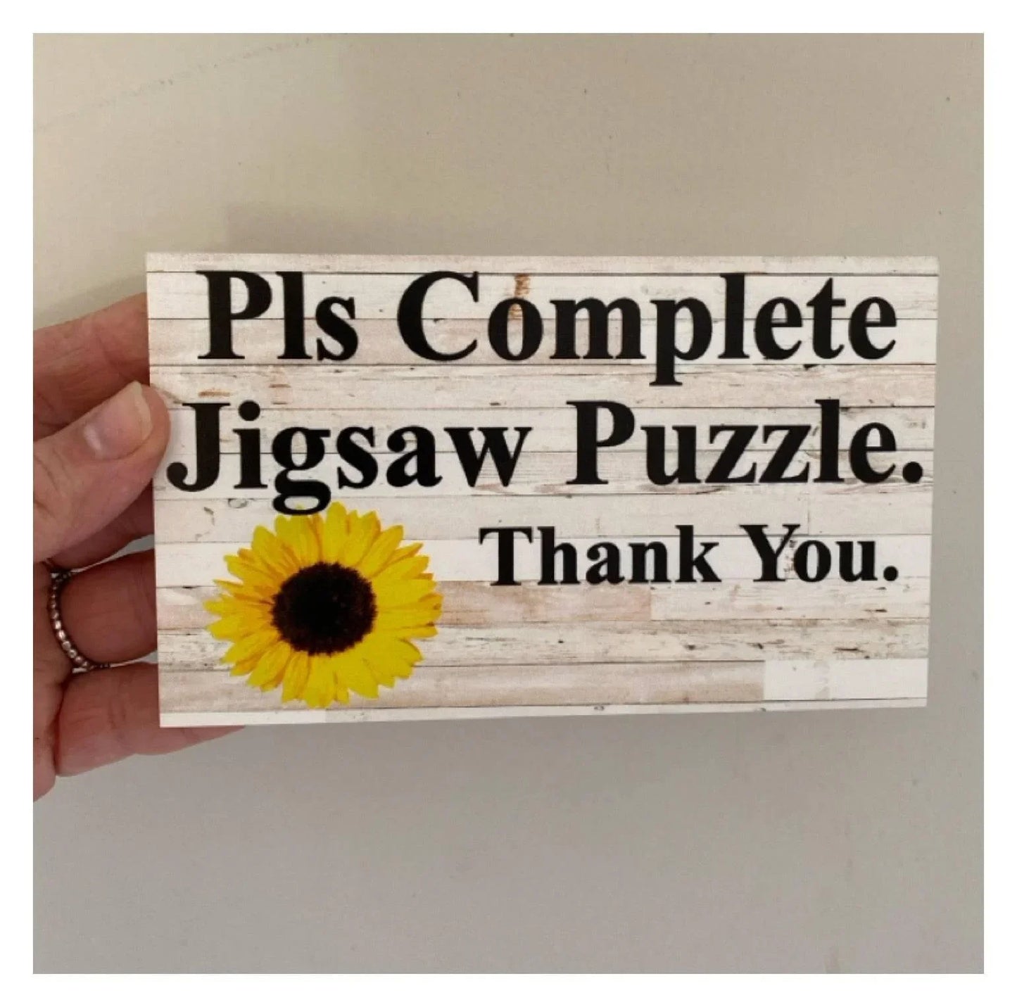Sunflower Custom Personalised Sign - The Renmy Store Homewares & Gifts