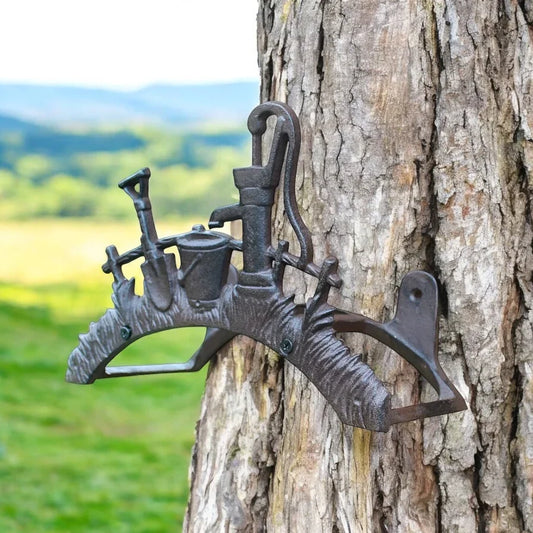 Hose Wall Holder Cast Iron Vintage Garden - The Renmy Store Homewares & Gifts