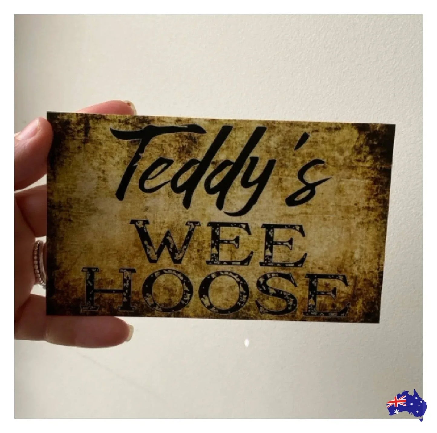 Cubby House Vintage Custom Personalised Sign - The Renmy Store Homewares & Gifts