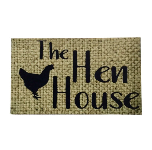The Hen House Hesh Vintage Style Sign - The Renmy Store Homewares & Gifts
