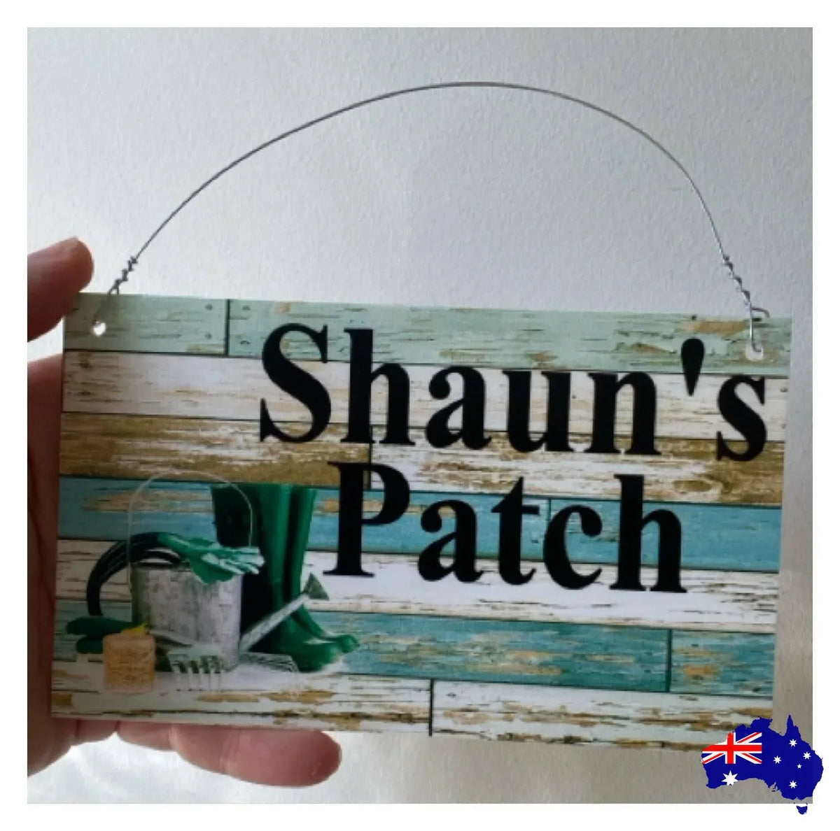 Garden Gardening Gardener Custom Personalised Sign - The Renmy Store Homewares & Gifts