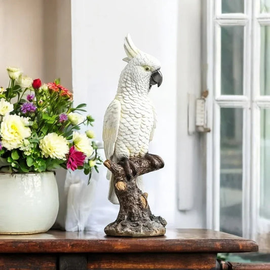 Cockatoo Parrot Ornament - The Renmy Store Homewares & Gifts