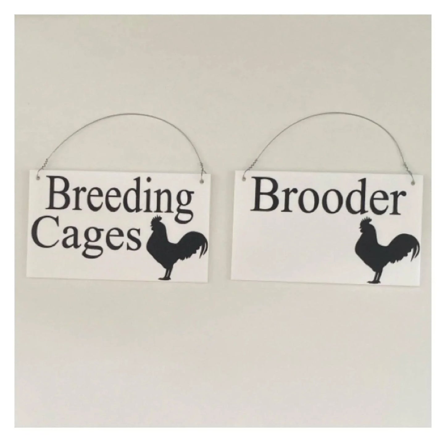 Rooster Custom Personalised Sign - The Renmy Store Homewares & Gifts