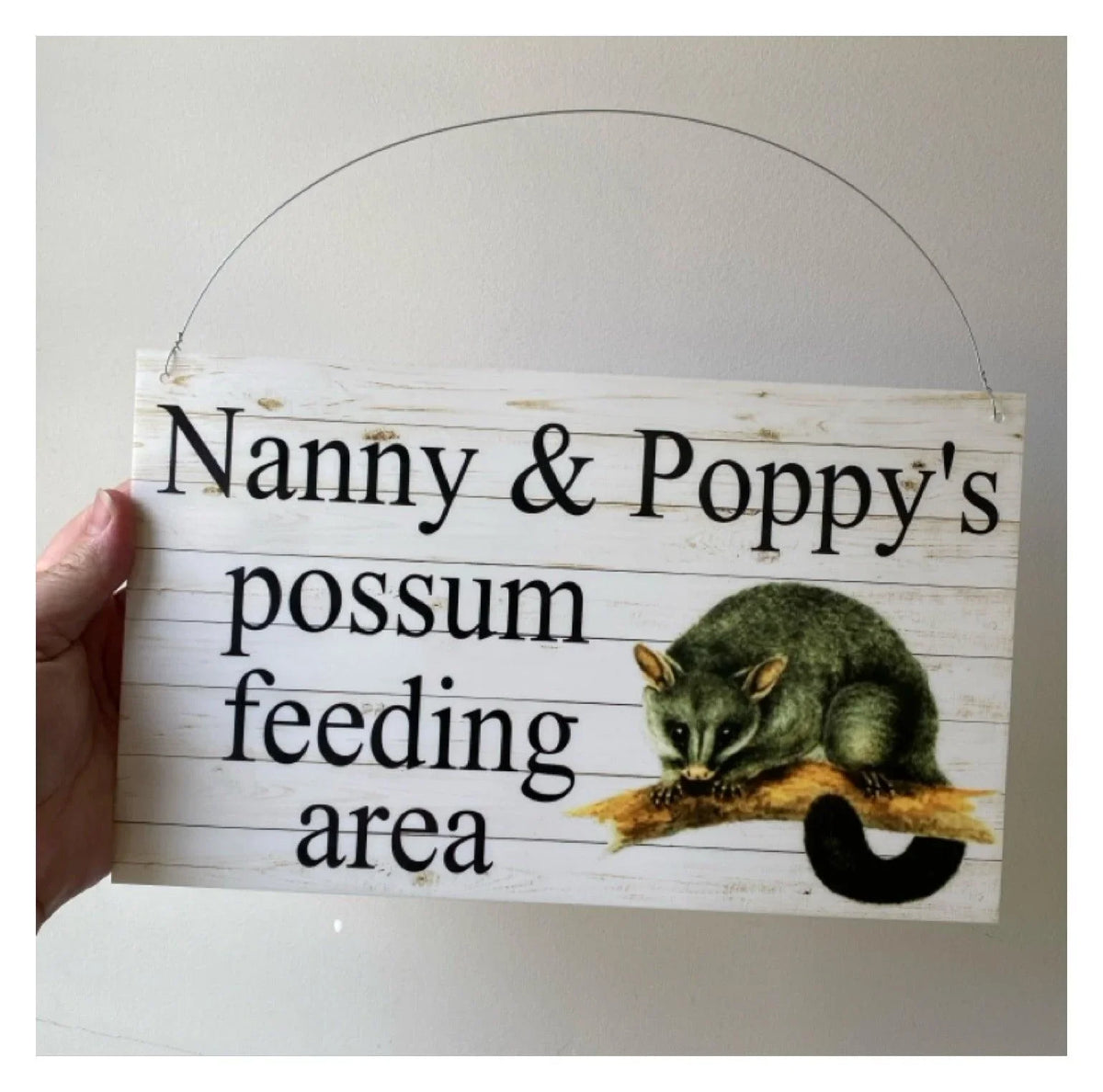 Possum Custom Personalised Sign - The Renmy Store Homewares & Gifts