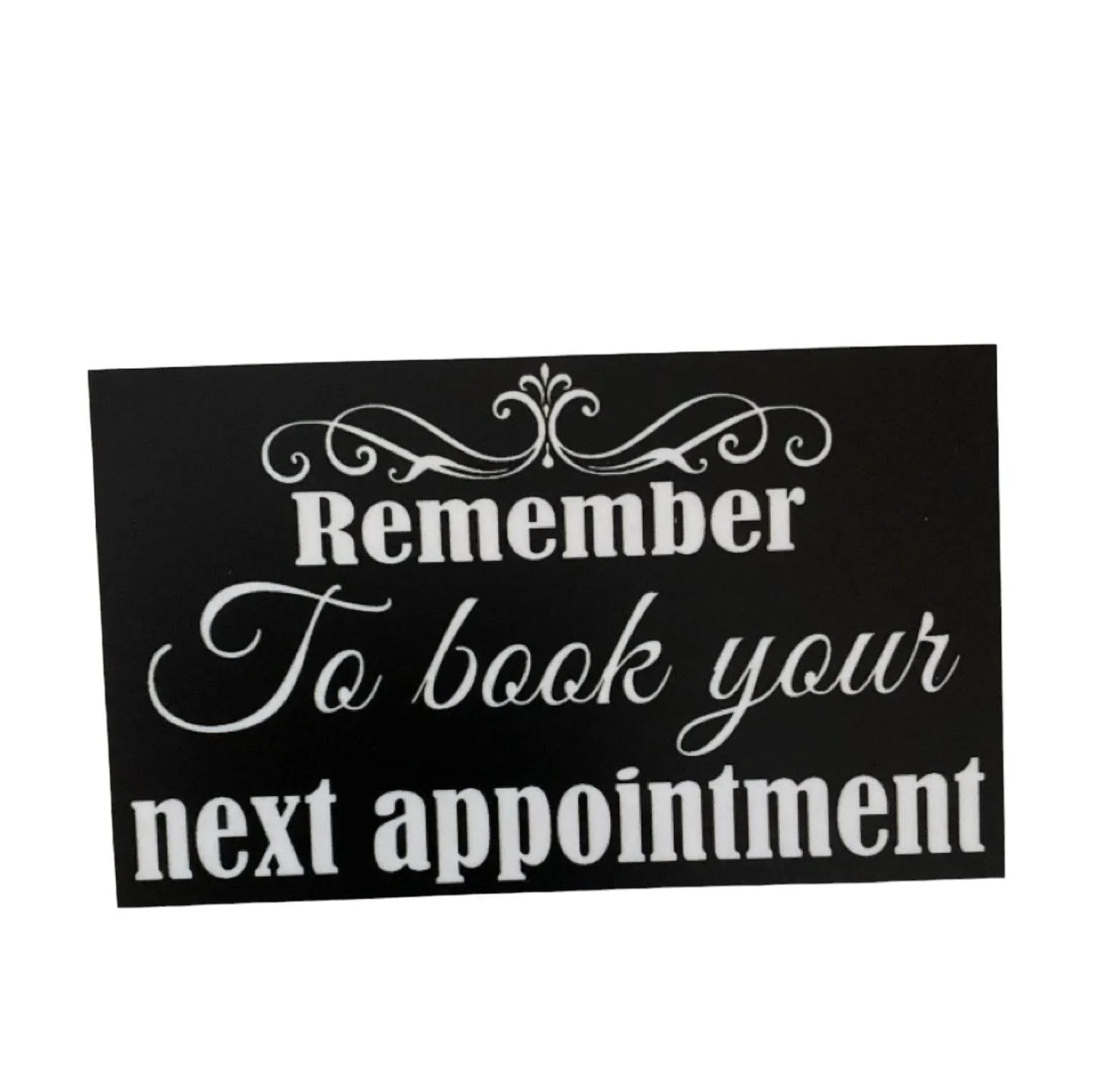 Remember Book Next Appointment Business Clinic Shop Sign - The Renmy Store Homewares & Gifts