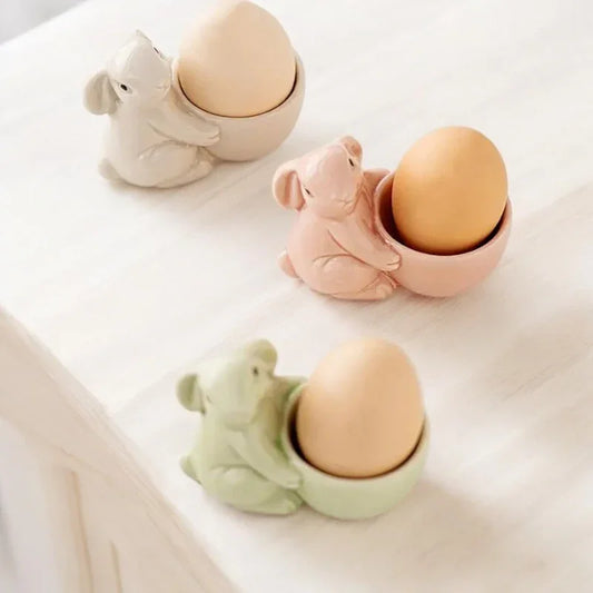Egg Cup Holder Bunny Rabbit - The Renmy Store Homewares & Gifts