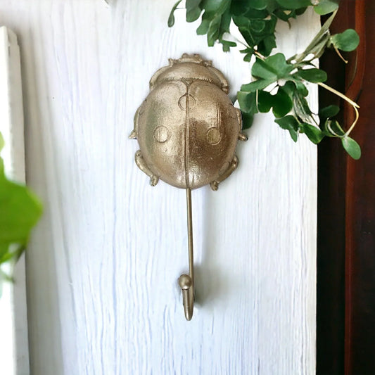 Hook Ladybug Beetle Rustic - The Renmy Store Homewares & Gifts