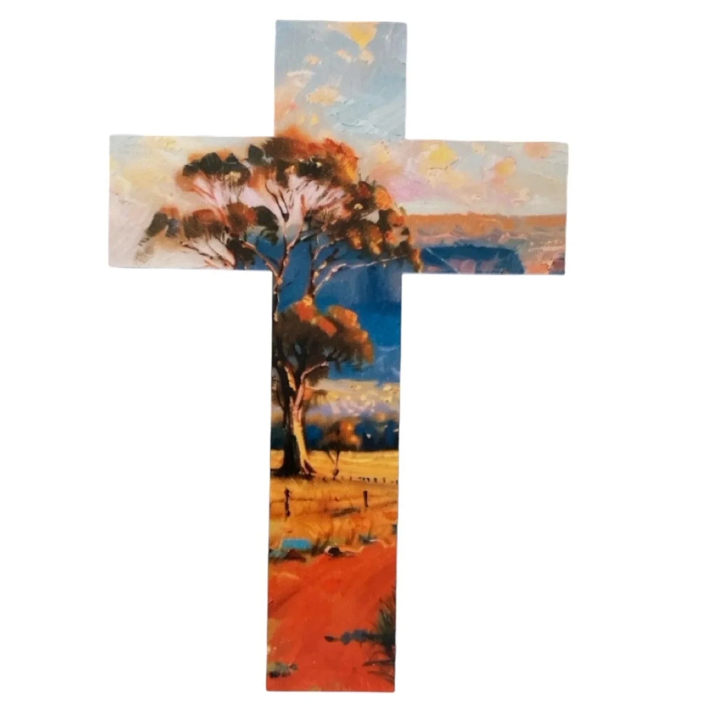 Cross Australian Country Home Garden Wall Decoration - The Renmy Store Homewares & Gifts
