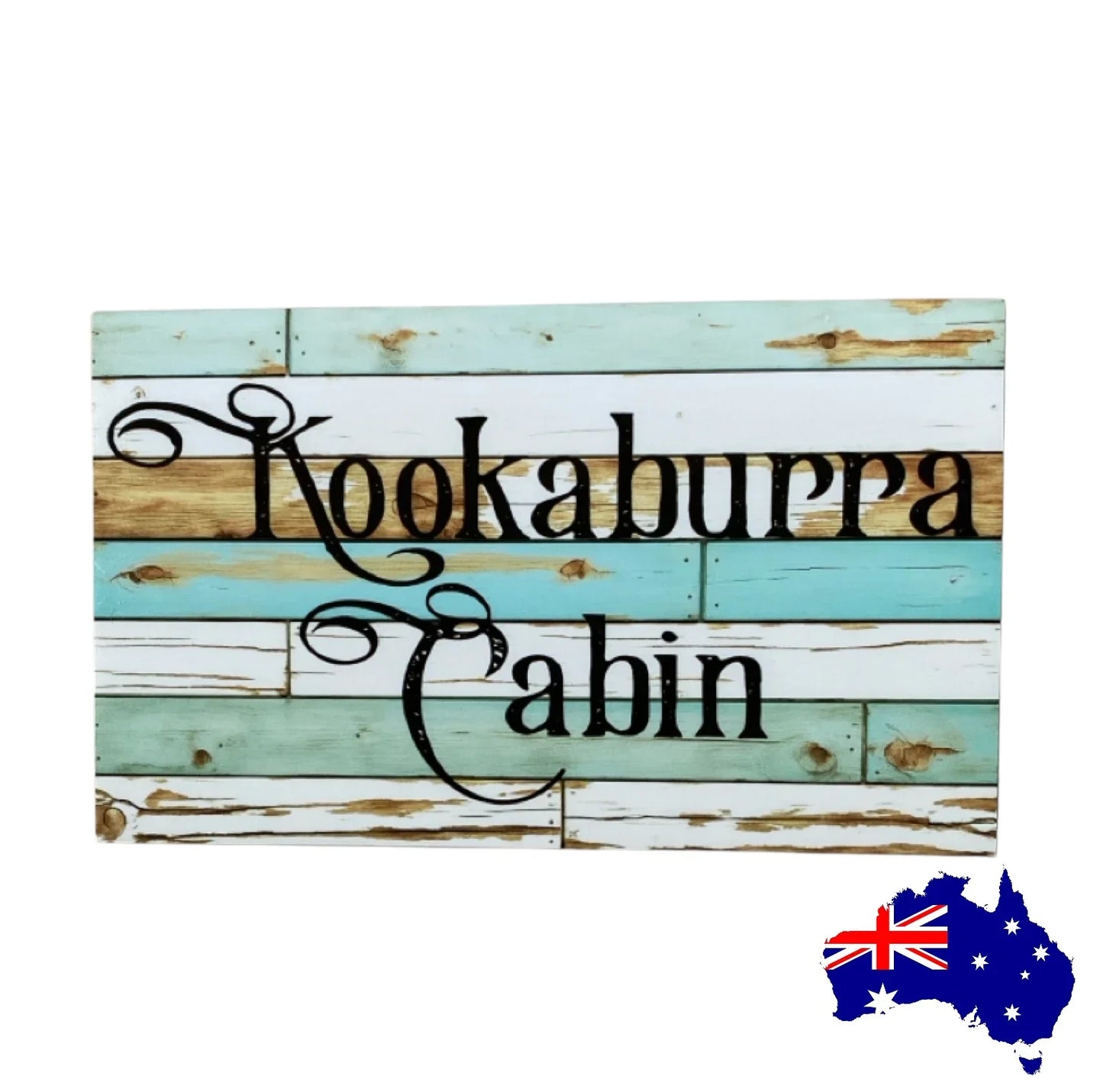 Cabin Personalised Number Address Custom Sign