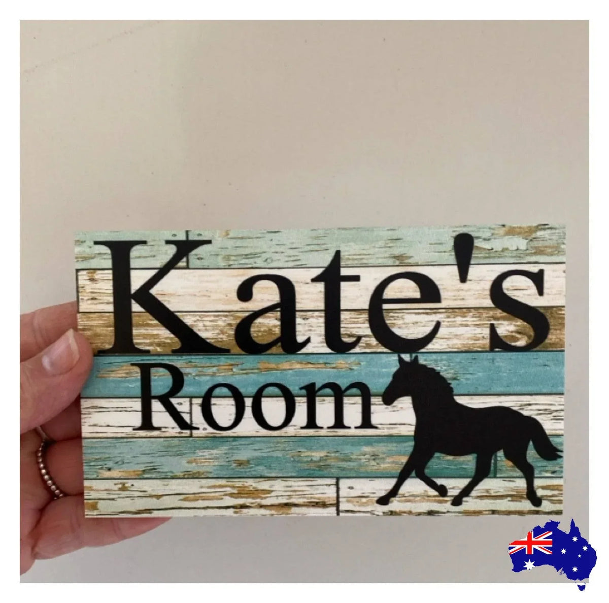 Horse Custom Personalised Sign - The Renmy Store Homewares & Gifts