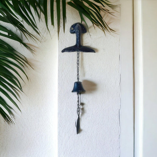 Whale Door Bell Cast Iron - The Renmy Store Homewares & Gifts