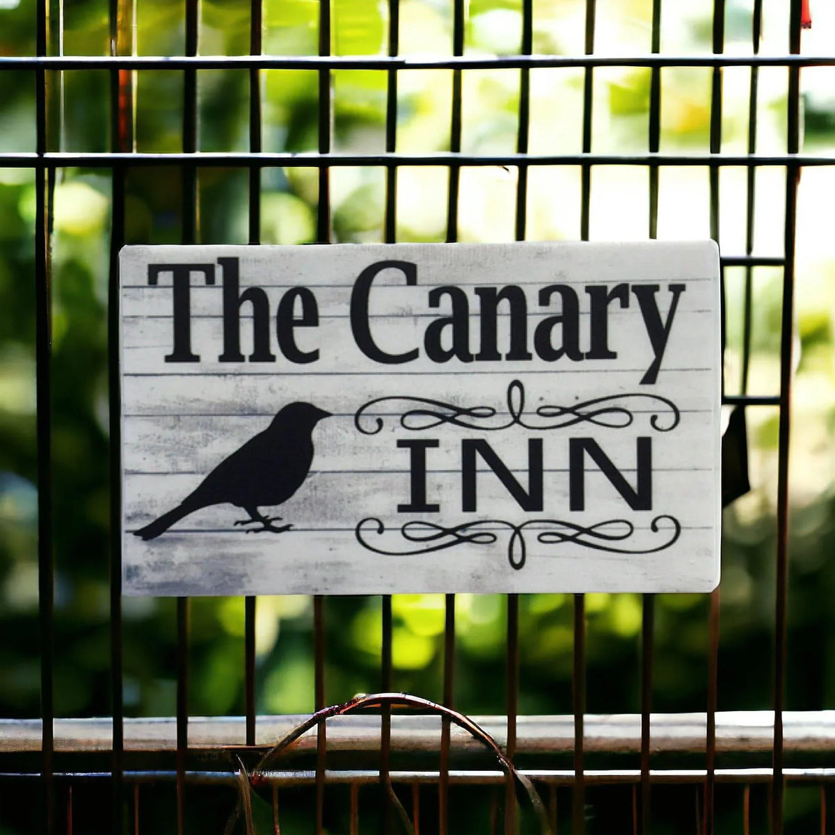 The Canary Bird Inn Bird Sign - The Renmy Store Homewares & Gifts