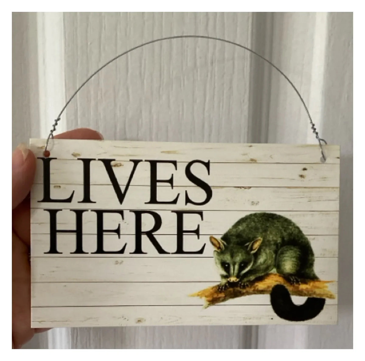 Possum Custom Personalised Sign - The Renmy Store Homewares & Gifts