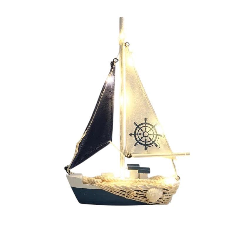 Sailing Boat House Nautical Light LED - The Renmy Store Homewares & Gifts
