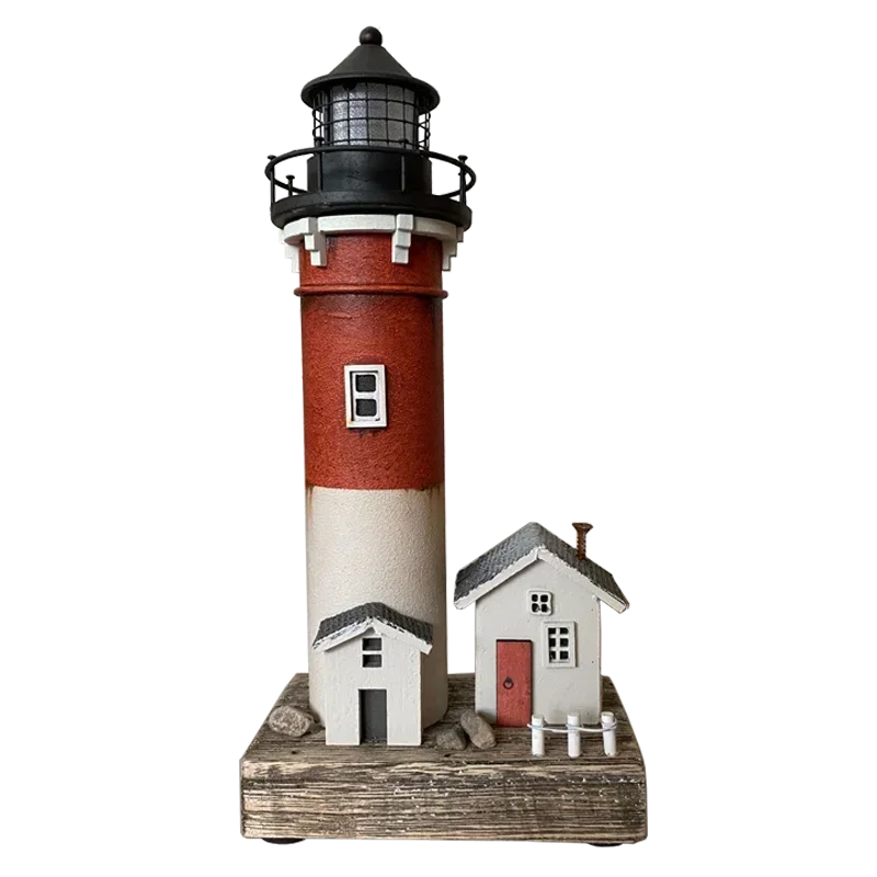 Lighthouse LED Light Retro Nautical Coastal - The Renmy Store Homewares & Gifts