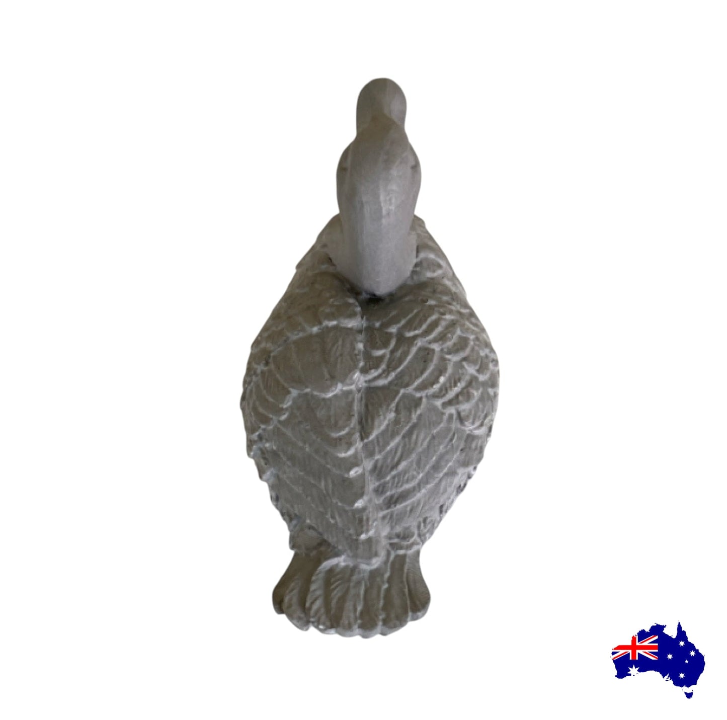 Duck Ornament Aussie Handmade Concrete Country Decor