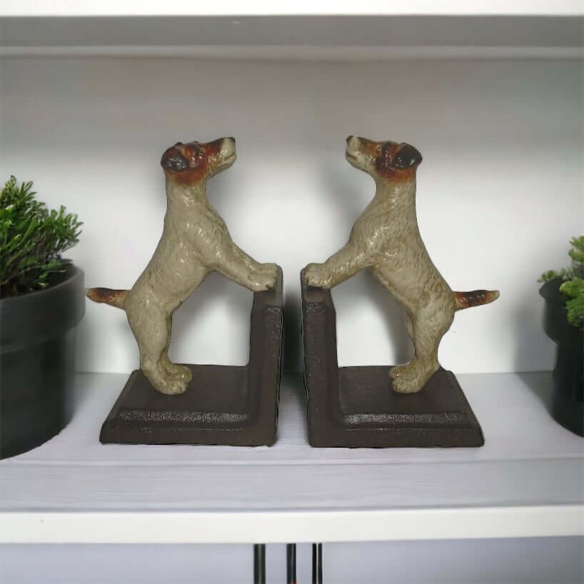 Book Ends Bookend Dog Terrier - The Renmy Store Homewares & Gifts 