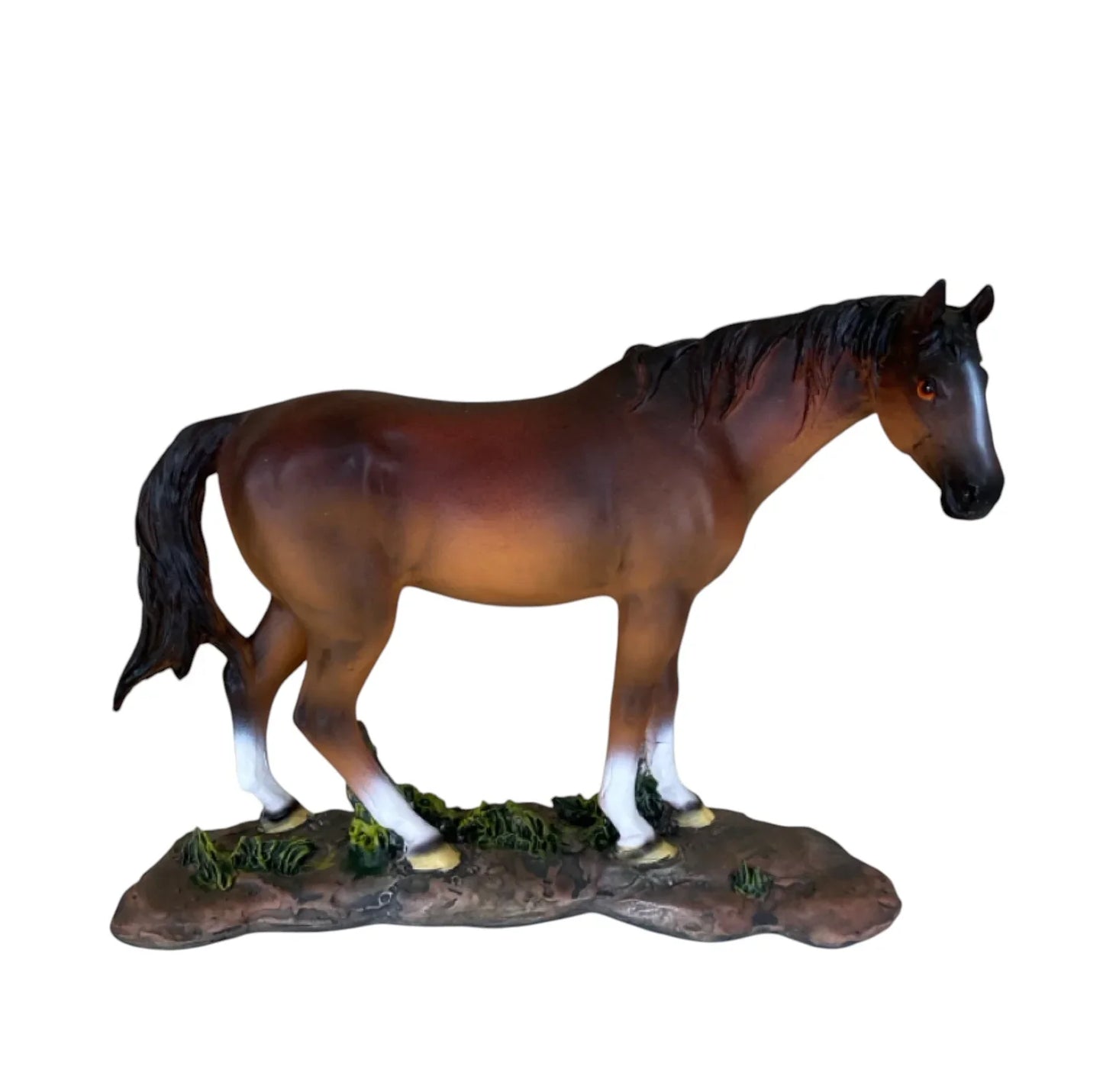 Horse Brown Ornament Country Farmhouse - The Renmy Store Homewares & Gifts