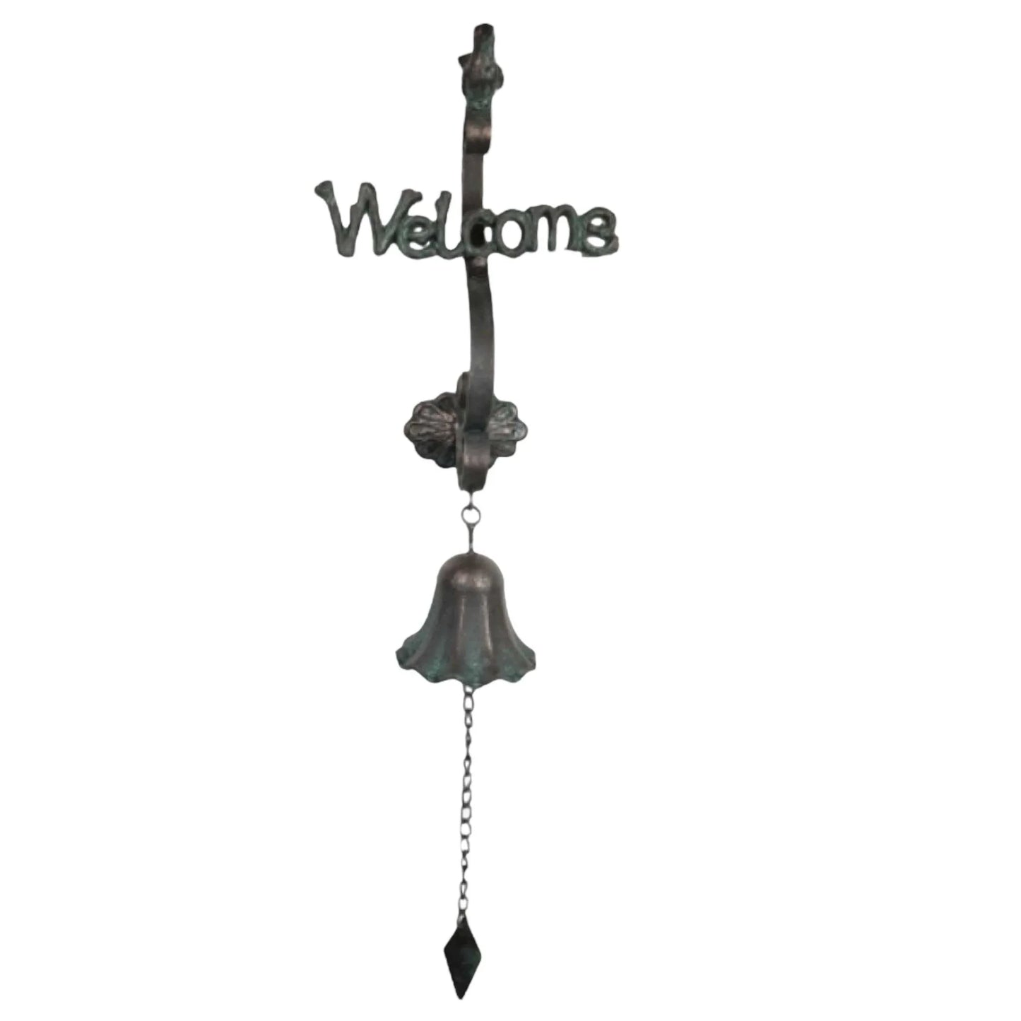 Door Bell Welcome Bird Vintage Cast Iron - The Renmy Store Homewares & Gifts
