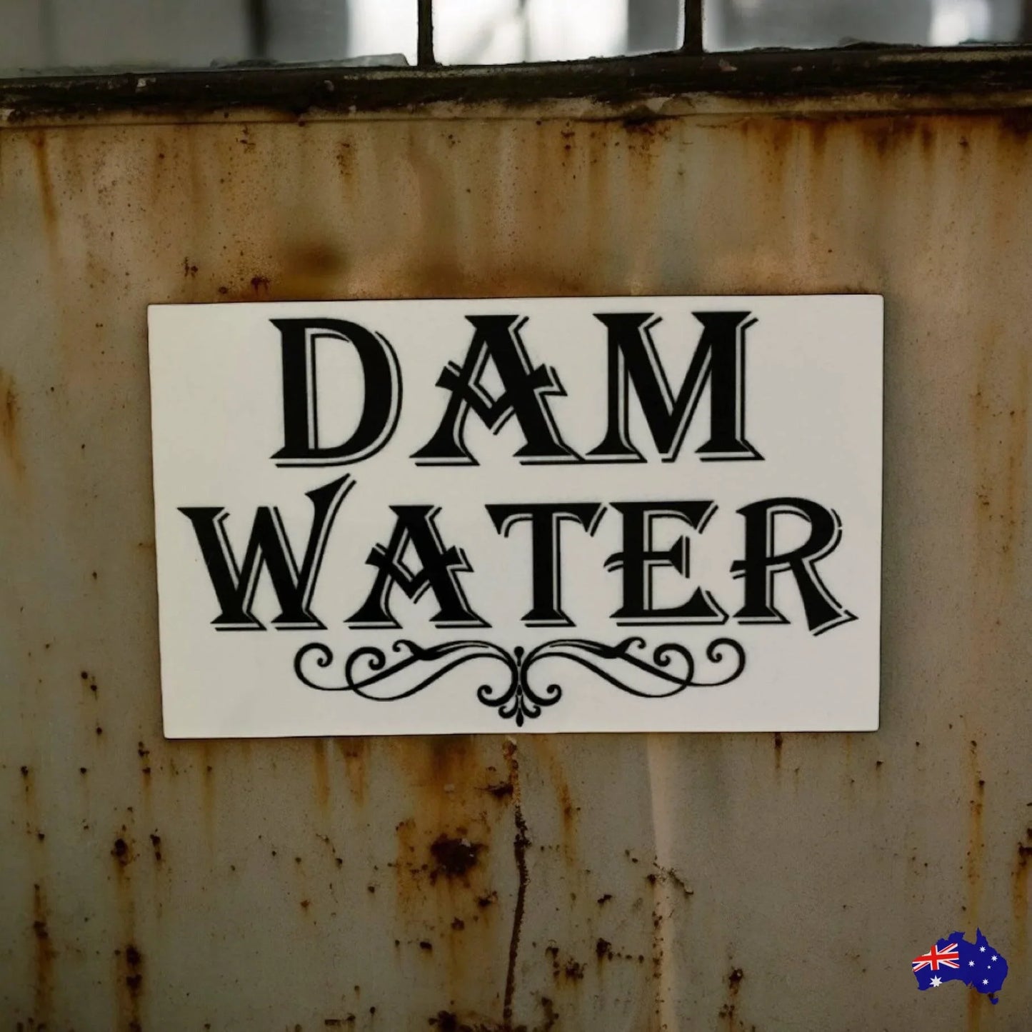Dam Water Garden Property Tap Sign - The Renmy Store Homewares & Gifts