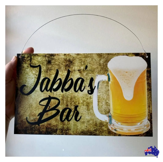Beer Vintage Bar Custom Personalised Sign - The Renmy Store Homewares & Gifts