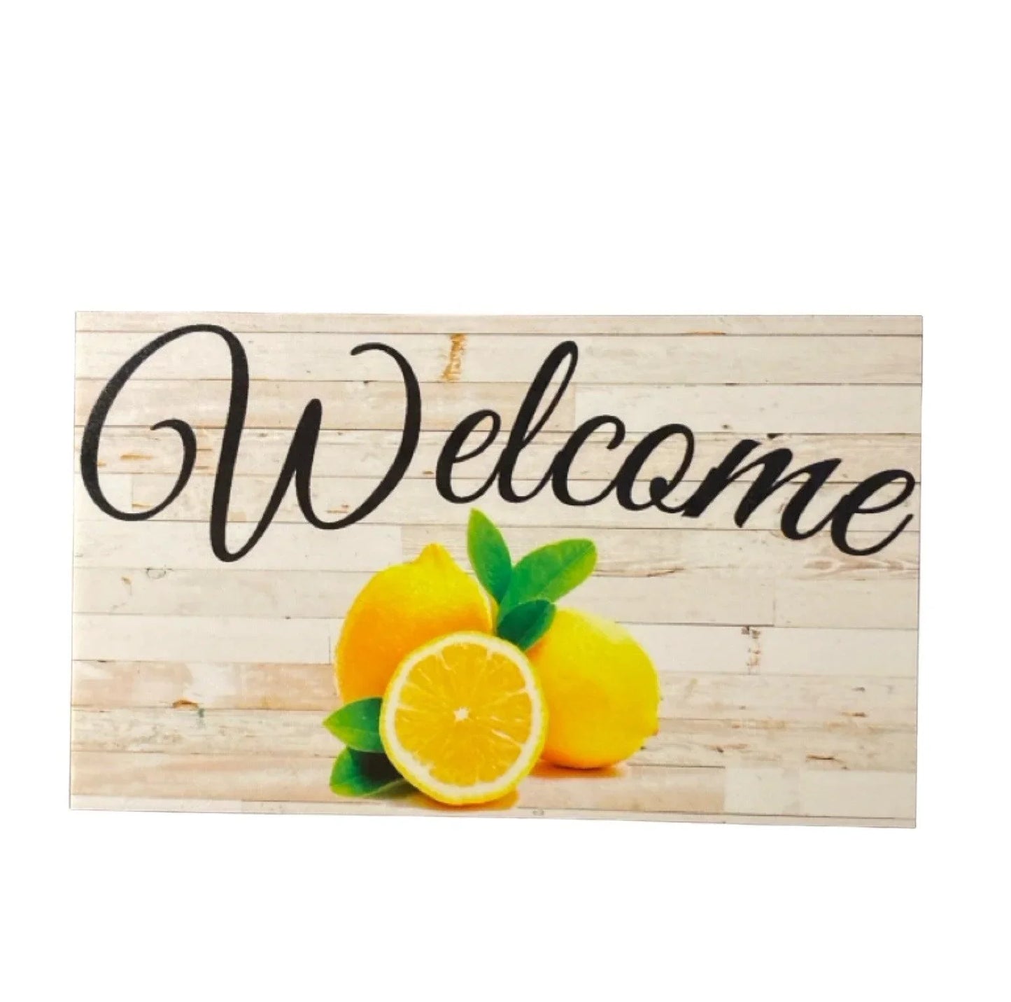 Welcome Lemon House Sunshine Sign - The Renmy Store Homewares & Gifts
