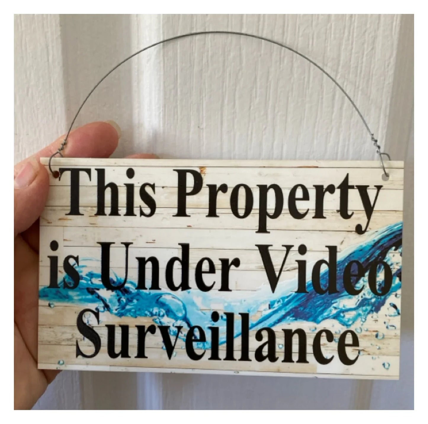 Water Eco Custom Personalised Sign