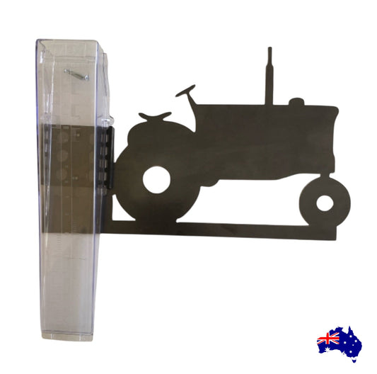 Rain Gauge Tractor Country Vintage - Stake or Wall Mount - Aussie Made