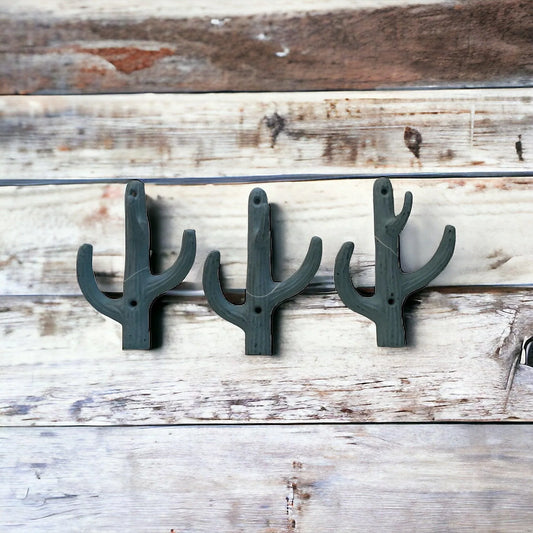 Hook Cactus Double Blue Set of 3 - The Renmy Store Homewares & Gifts