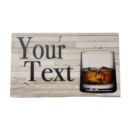 Scotch Rustic Bar Custom Personalised Sign - The Renmy Store Homewares & Gifts