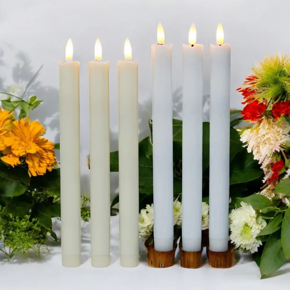 Light LED Flameless Taper Candle Light - The Renmy Store Homewares & Gifts