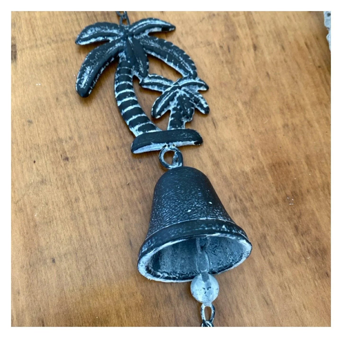 Palm Tree Door Bell Cast Iron - The Renmy Store Homewares & Gifts