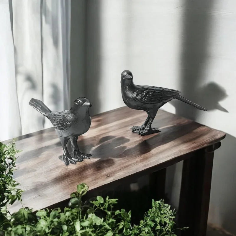 Bird Cast Iron Ornament Decoration - The Renmy Store Homewares & Gifts