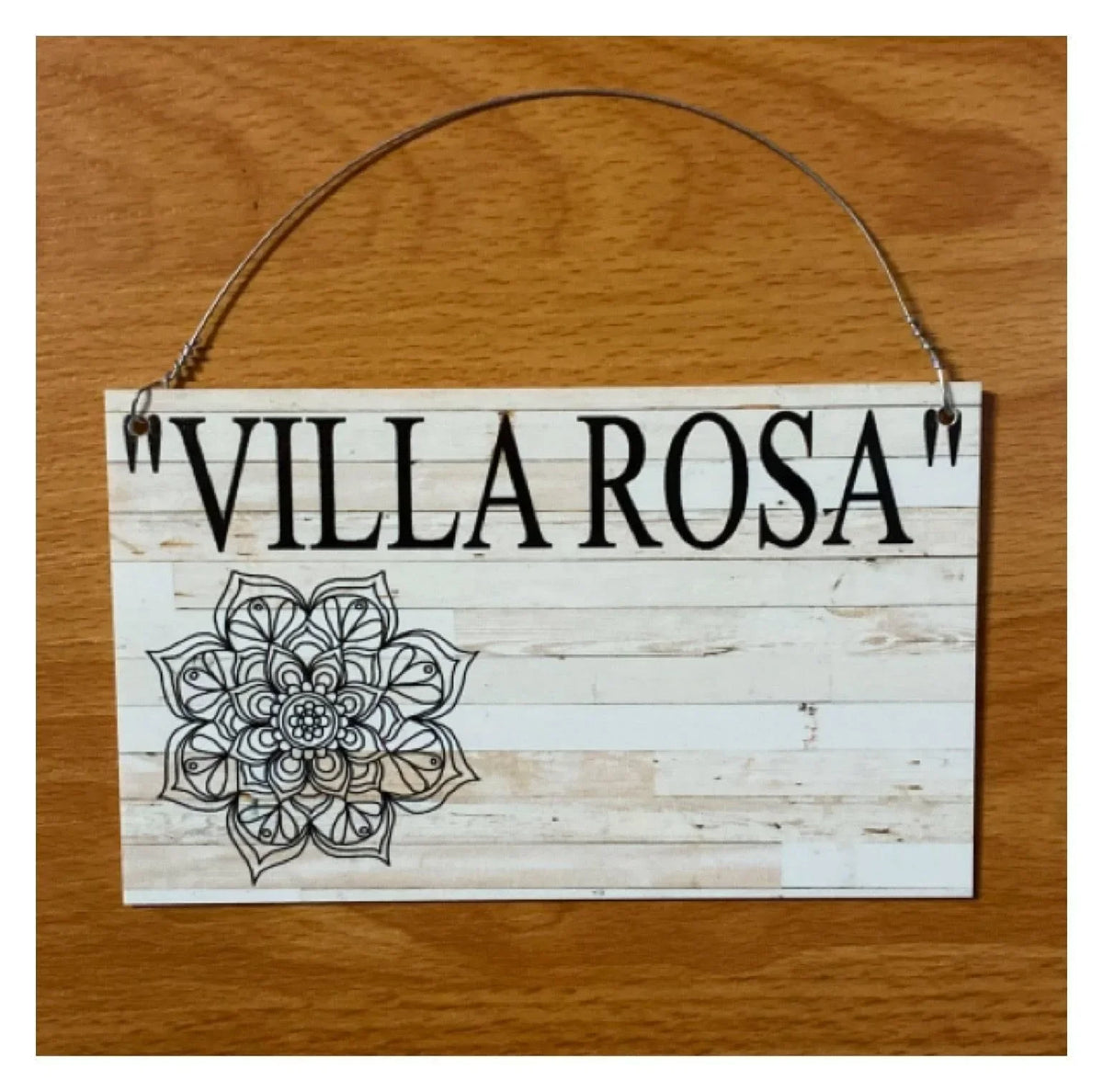 Mandala Boho Personalised Custom Sign - The Renmy Store Homewares & Gifts