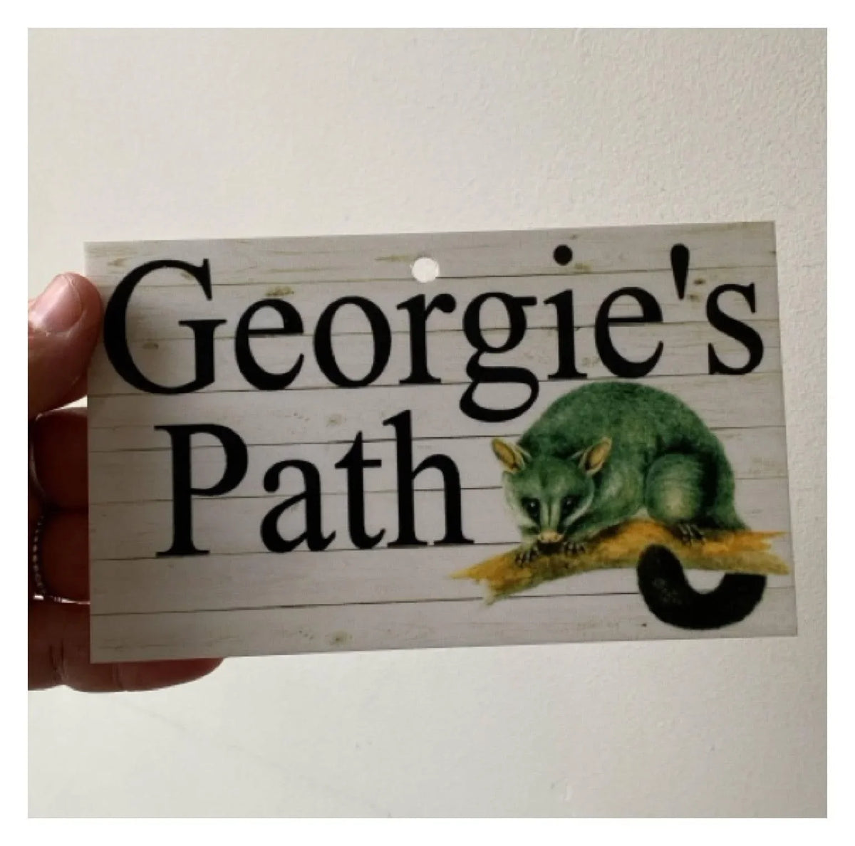 Possum Custom Personalised Sign - The Renmy Store Homewares & Gifts