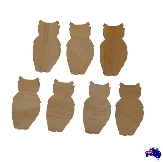 Owl Plywood MDF Laser Cut Craft Shape
