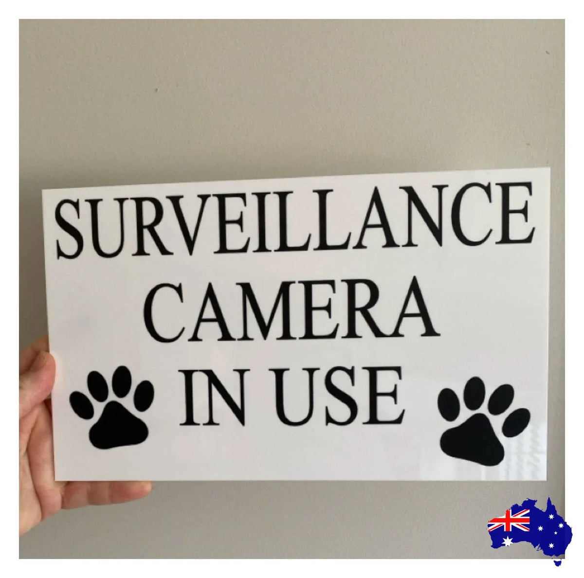 Dog Cat Pet Paw White Custom Sign - The Renmy Store Homewares & Gifts