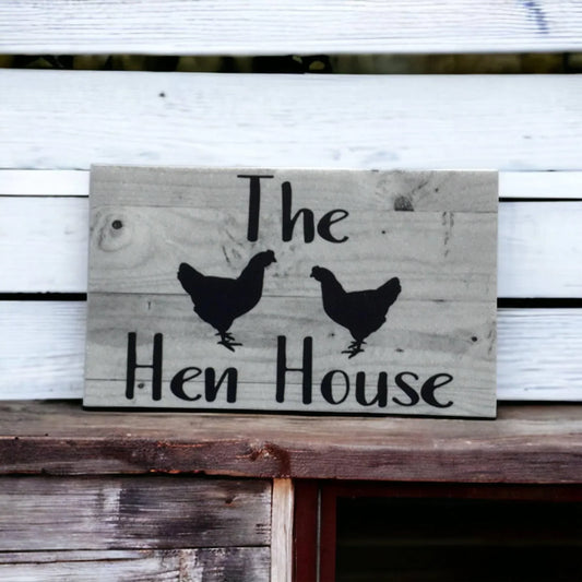 The Hen House Grey Style Sign - The Renmy Store Homewares & Gifts