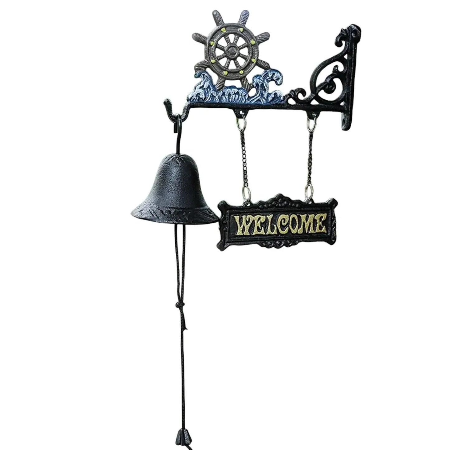 Doorbell Door Bell Welcome Nautical Beach House - The Renmy Store Homewares & Gifts