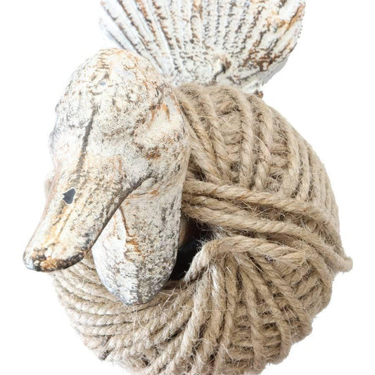 String Holder Wall Rustic with Duck - The Renmy Store Homewares & Gifts