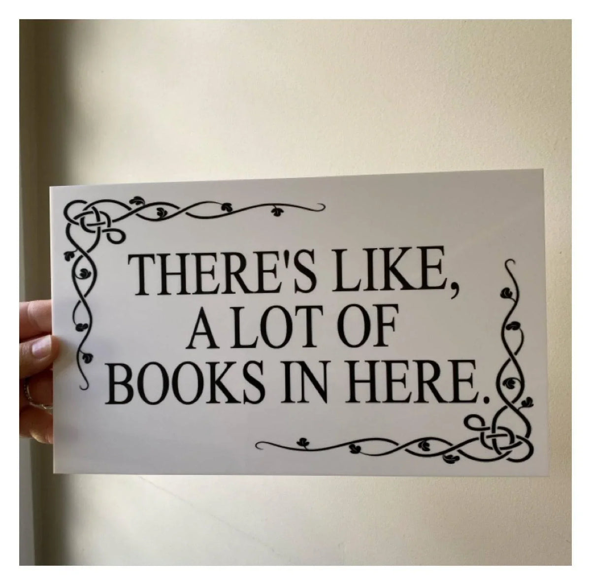 Ivy Scroll Custom Personalised Sign - The Renmy Store Homewares & Gifts