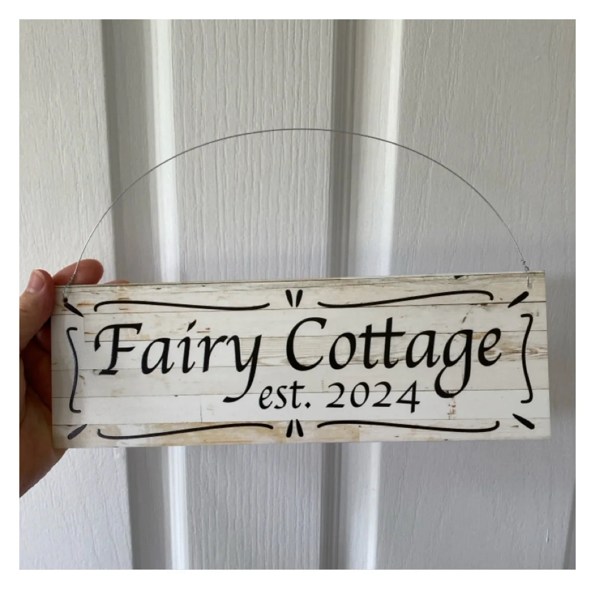 Cottage Custom Personalised Rustic Chic Sign - The Renmy Store Homewares & Gifts