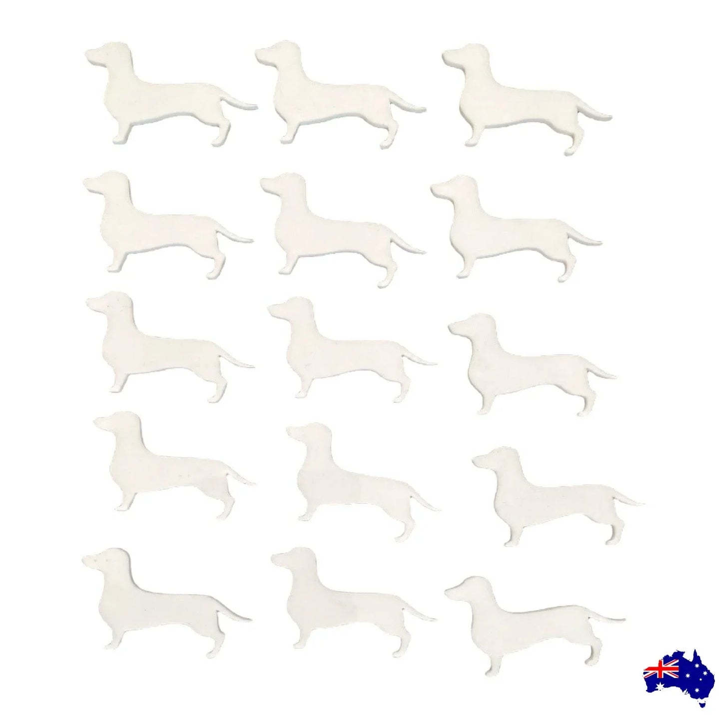 Dachshund Dog Craft DIY Art Acrylic Black White - The Renmy Store Homewares & Gifts