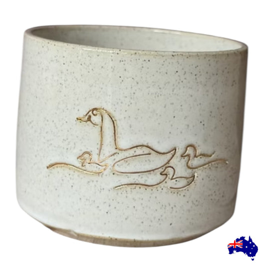 Handmade Duck Ceramic Mug Cup | Aussie Made Wolf and Clay Farmhouse Gift