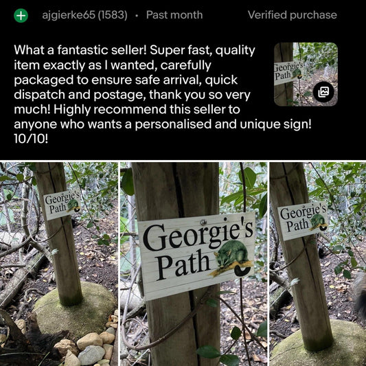 Possum Custom Personalised Sign - The Renmy Store Homewares & Gifts