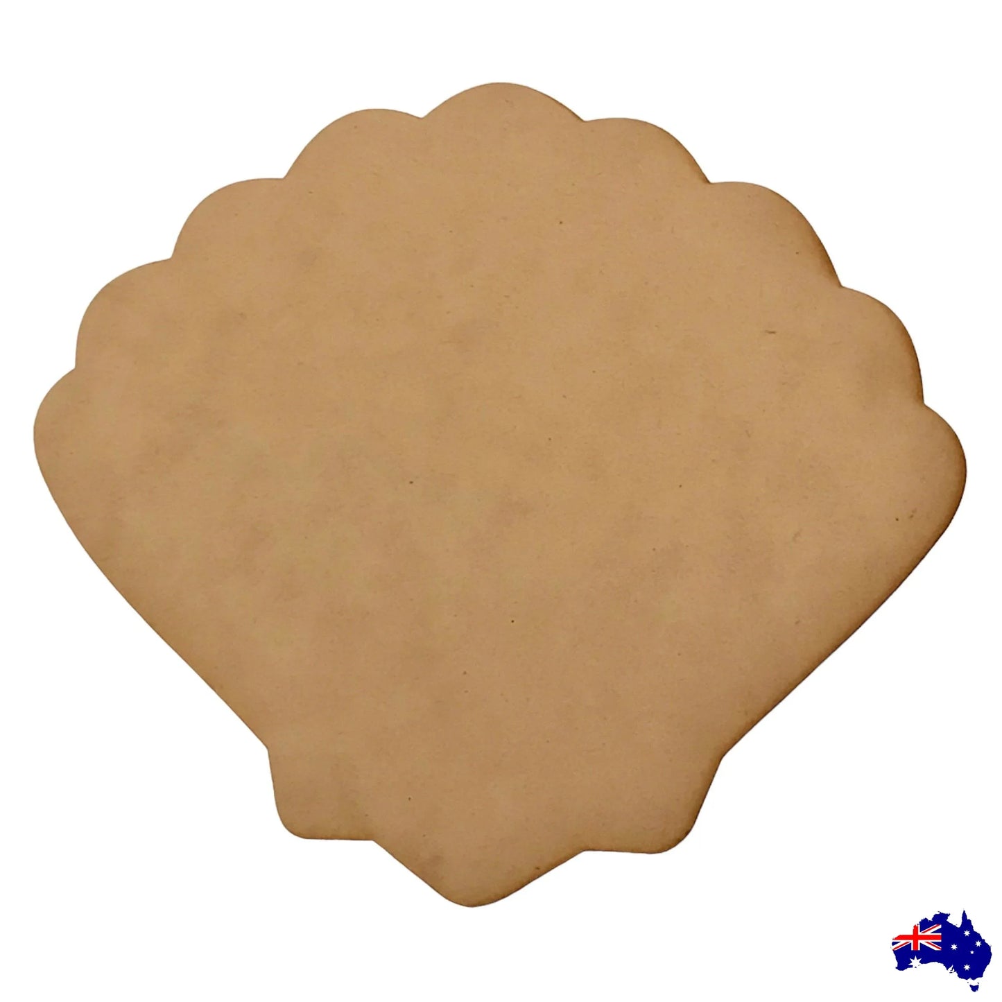 Shell Clam Beach House Wooden Raw MDF DIY Craft - The Renmy Store Homewares & Gifts