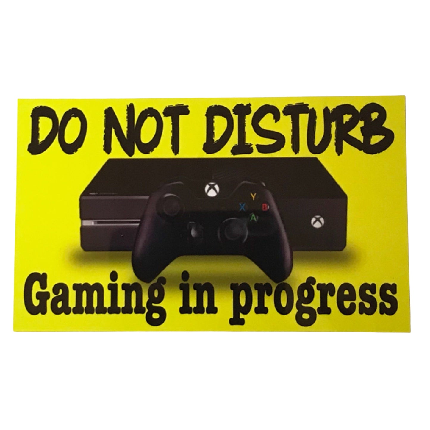 Xbox Gaming In Progress Do Not Disturb Sign - The Renmy Store Homewares & Gifts 