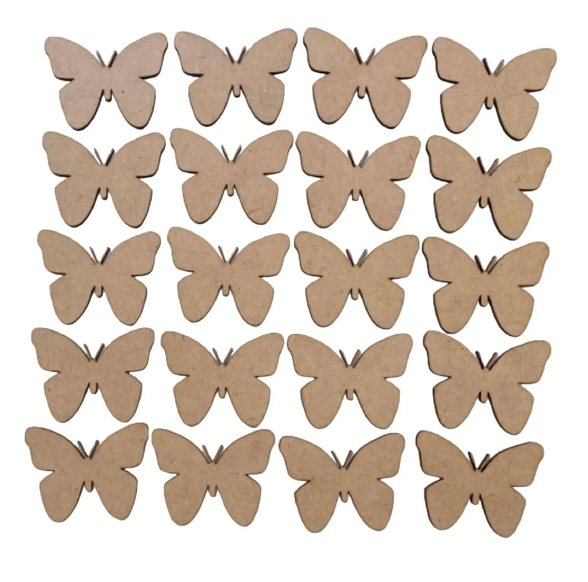 Butterfly Butterflies 6cm Set of 20 MDF Shape DIY Raw Cut Out Art Craft Décor - The Renmy Store Homewares & Gifts