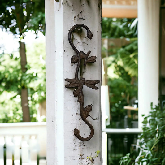 Dragonfly Cast Iron S Rustic Hook - The Renmy Store Homewares & Gifts